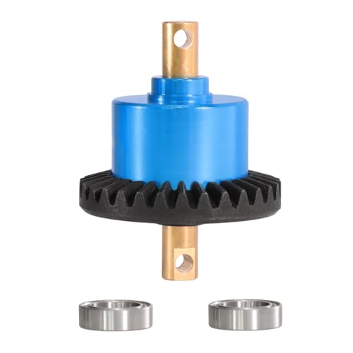 JOYSOG Differentialteile für MJX Hyper Go 1/14 14209 14210 RC Vorne/Hinten Metall Differential Ersatzteile (Blue Rear Differential) von JOYSOG