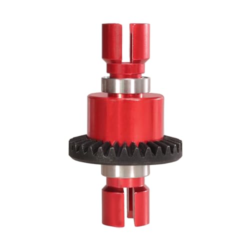 JOYSOG Differentialteile für MJX Hyper Go 1/14 14209 14210 RC Vorne/Hinten Metall Differential Ersatzteile (Red Front Differential) von JOYSOG