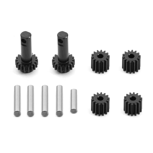 JOYSOG Metal Steel Transmission Diff Gear Set for TRAXXAS 1/10 Slash 2WD/Rustler/Bandit RC Differential Gear Upgrades Part von JOYSOG