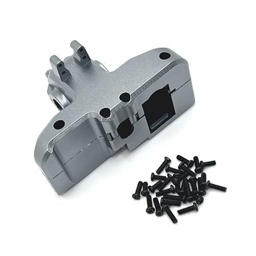 JOYSOG Metall Schaltknauf Abdeckung für MJX Hyper Go 1/14 14209 14210 RC Schaltgetriebe Abdeckung Hinten Differentialabdeckung Upgrade-Teile (Grau) von JOYSOG