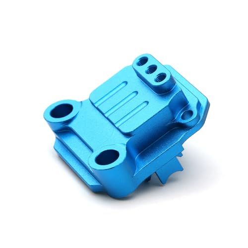 JOYSOG RC Auto Getriebegehäuse für Tamiya TA01 TA02 DF01 RC Metall Differential Getriebe Gehäuse Abdeckung Teile (Blau) von JOYSOG