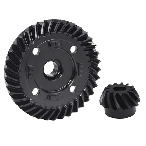 JOYSOG RC Diff Gear Set, 37T/10T Front/Rear Metal Differential Gear & Ritzel Gear Assembly for TRAXXAS 1/8 6S MAXX Slash RC Upgraded Parts (Rear) von JOYSOG