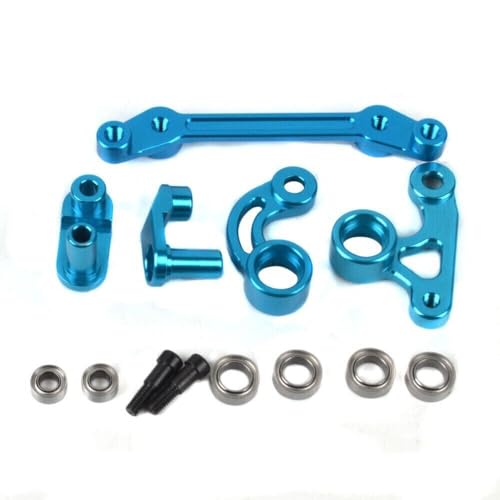 JOYSOG RC Lenkset für Tamiya 1/10 M05 M06 M-05pro M-06pro RC Aluminium Lenkeinheit Lenkknöchel Upgrade Teile von JOYSOG