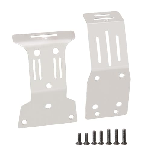 JOYSOG Unterfahrschutz aus Edelstahl für Tamiya 1/10 Fighter NXGEN DT-04 RC Chassis Armor Protector Part JOYSOG Unterfahrschutz aus Edelstahl für Tamiya 1/10 Fighter NXGEN DT-04 RC Chassis Armor Protector Part von JOYSOG