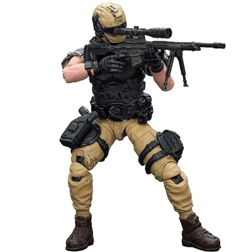 JOYTOY 1/18 Actionfigur Dark Source Kina Mercenaries The Sniper Ace, 7,6 cm hoch, bewegliches Modell, Sammelfigur von JOYTOY