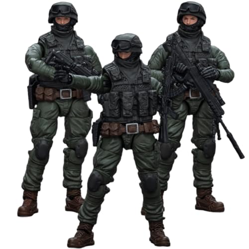 JOYTOY 1/18 Actionfigur Dark Source Russian CCO Special Forces Set mit 3 Figuren, 7,6 cm hoch, bewegliches Modell, Vorbestellung, Sammelfigur von JOYTOY