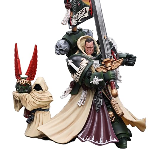 JOYTOY 1/18 Actionfigur Warhammer 40.000 Dark Angels Supreme Grand Master Azrael, 12,7 cm hoch, bewegliches Modell, Sammelfigur JOYTOY 1/18 Actionfigur Warhammer 40.000 Dark Angels Supreme Grand Master Azrael, 12,7 cm hoch, bewegliches Modell, Sammelfigur von JOYTOY
