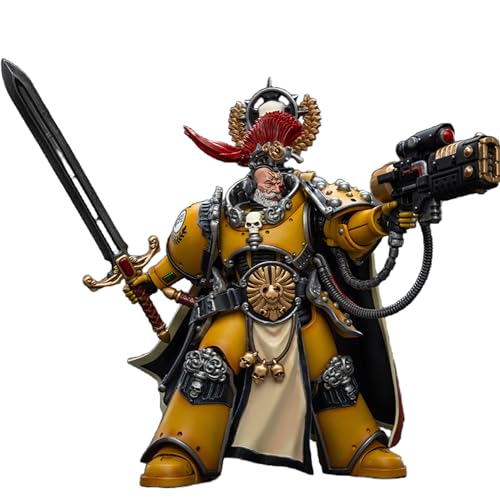 JOYTOY 1/18 Actionfigur Warhammer 40.000 Imperial Fäuste Legion Prätor mit Power Schwert 12,4 cm bewegliche Modell Sammelfigur JOYTOY 1/18 Actionfigur Warhammer 40.000 Imperial Fäuste Legion Prätor mit Power Schwert 12,4 cm bewegliche Modell Sammelfigur von JOYTOY