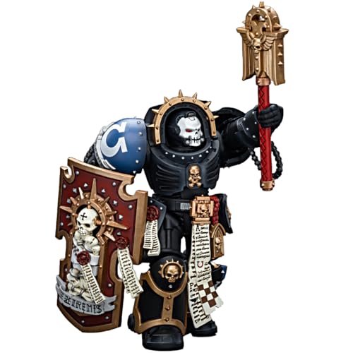 JOYTOY 1/18 Actionfigur Warhammer 40.000 Ultramarines Kaplan in Terminator Rüstung 14,2 cm bewegliches Modell Sammelfigur von JOYTOY