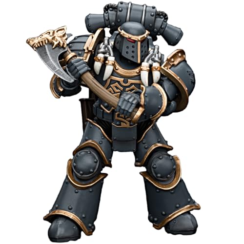 JOYTOY 1/18 Actionfigur Warhammer 40k The Horus Heresy Space Wolves Grey Slayer Pack Grey Slayer 2 Pre-Order 12.0 cm Movable Model Collectible Figure Gifts von JOYTOY