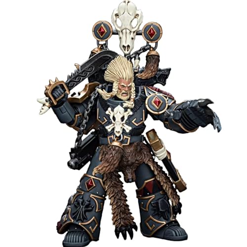 JOYTOY 1/18 Actionfigur Warhammer The Horus Heresy Space Wölfe Geigor Fell Hand Vorbestellung 13,5 cm bewegliche Modell Sammelfigur Geschenke von JOYTOY