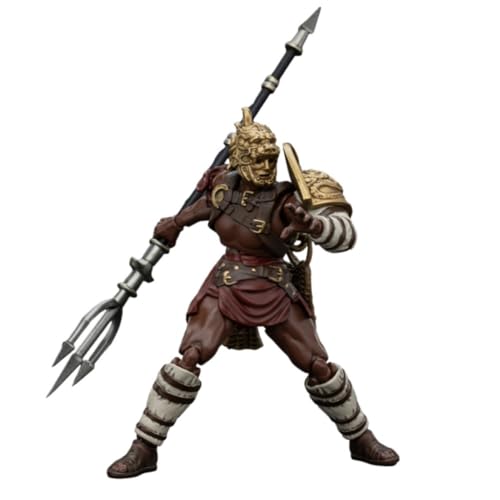 JOYTOY 1/18 Strife Roman Gladiator Retiarius Gladiator Elite Collection Actionfigur – 10,2 cm römische Legionär-Soldaten-Figuren von JOYTOY