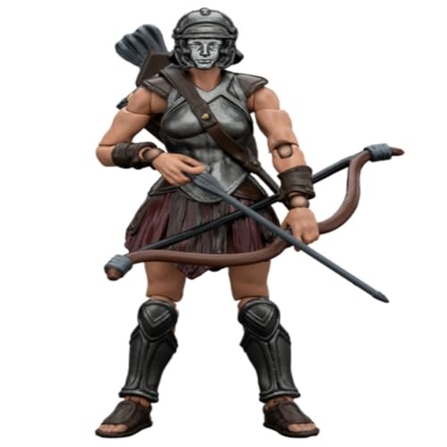 JOYTOY 1/18 Strife Roman Republic Elite Collection Actionfigur – Römische Republik Legionär Leichte Infanterie Bogen und Pfeil weiblich, 10,2 cm römische Legionäre Soldatenfiguren von JOYTOY