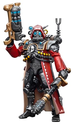 JOYTOY 1/18 Warhammer 40.000 Actionfigur Adeptus Mechanicus Skitarii Ranger Alpha Anime Collection Modell (12,7 cm) von JOYTOY