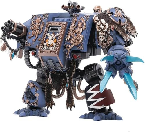 JOYTOY 1/18 Warhammer 40k Space Wolves Bjorn The Fell-Handed Action-Figur Kollektion Modell Geburtstagsgeschenk von JOYTOY