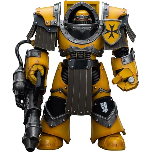 JOYTOY 40K The Horus Heresy Collectible Figure: Imperial Fists Legion Cataphractii Terminator Squad Legion Cataphractii with Heavy Flamer 1:18 Scale Action Figures JT9381 JOYTOY 40K The Horus Heresy Collectible Figure: Imperial Fists Legion Cataphractii Terminator Squad Legion Cataphractii with Heavy Flamer 1:18 Scale Action Figures JT9381 von JOYTOY