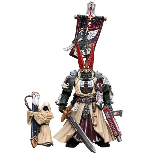 JOYTOY JT7899 Warhammer 40K The Dark Angels, Dark Angels Supreme Grand Master Azrael 1/18 Action Figuren Modell von JOYTOY