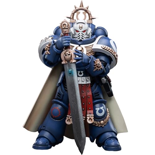 JOYTOY JT3297 40K 1/18 Action Figur Spielzeug, Ultramarines Primaris Captain, 4-Zoll Geschenk für Action Figure Enthusiasten und Sammler (MSS-3297) von JOYTOY