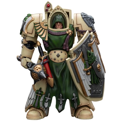 JOYTOY JT9206 40K 1/18 Action Figur Spielzeug, Dark Angels Deathwing Knight with Mace of Absolution 1, 4-Zoll Geschenk für Action Figure Enthusiasten und Sammler von JOYTOY