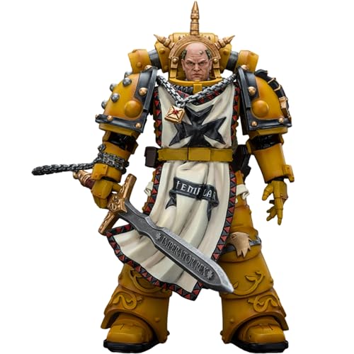 JOYTOY JT9237 Warhammer 40K The Imperial Fists, Imperial Fists Sigismund, First Captain of The Imperial Fists 1/18 Action Figuren Modell von JOYTOY