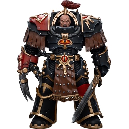 JOYTOY JT9770 Warhammer 40K The Horus Heresy, Sons of Horus Ezekyle Abaddon First Captain of The XVlth Legion 1/18 Action Figuren Modell von JOYTOY