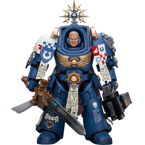 JOYTOY JT9916 Warhammer 40K, 1/18 Ultramarines Terminator Captain Severus Agemman Action Figur von JOYTOY