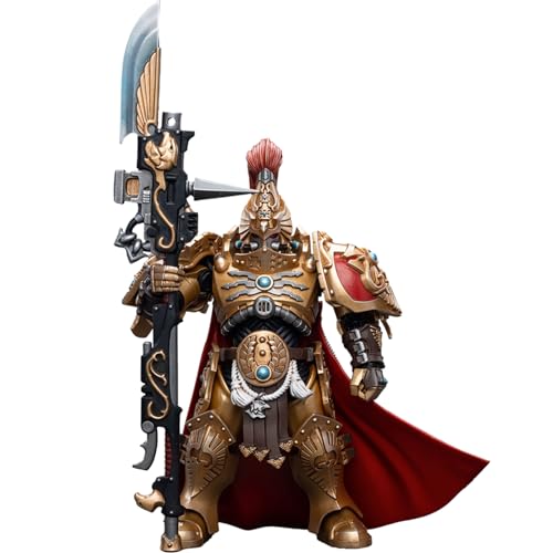 JOYTOY WH 40K 1:18 Scale Collectible Action Figure: Adeptus Custodes Shield Captain with Guardian Spear von JOYTOY