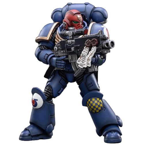 JOYTOY Warhammer 40.000 1/18 Actionfigur Ultramarines Veteran Sergeant Castor 12,6 cm Sammel-Actionfiguren-Kits JOYTOY Warhammer 40.000 1/18 Actionfigur Ultramarines Veteran Sergeant Castor 12,6 cm Sammel-Actionfiguren-Kits von JOYTOY