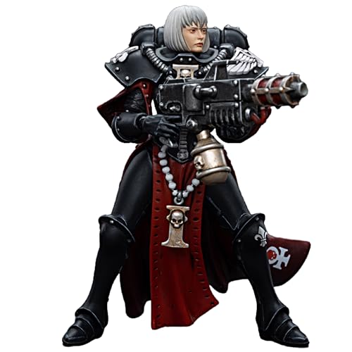 JOYTOY Warhammer 40k 1/18 Actionfigur Adepta Sororitas Battle Sister Ludwenna 10,7 cm Sammlerstück, Spielzeug für Kinder ab 15 Jahren und Erwachsene JOYTOY Warhammer 40k 1/18 Actionfigur Adepta Sororitas Battle Sister Ludwenna 10,7 cm Sammlerstück, Spielzeug für Kinder ab 15 Jahren und Erwachsene von JOYTOY