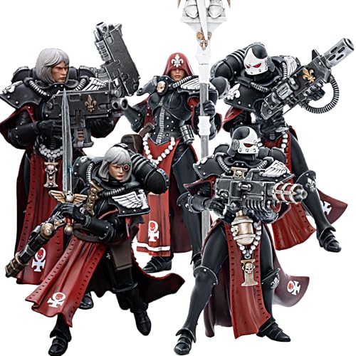 JOYTOY Warhammer 40k 1/18 Actionfigur Adepta Sororitas Battle Sister Set mit 5 Figuren, 10,7 cm, Sammlerstück, Spielzeug für Kinder ab 15 Jahren und Erwachsene, Vorbestellung JOYTOY Warhammer 40k 1/18 Actionfigur Adepta Sororitas Battle Sister Set mit 5 Figuren, 10,7 cm, Sammlerstück, Spielzeug für Kinder ab 15 Jahren und Erwachsene, Vorbestellung von JOYTOY