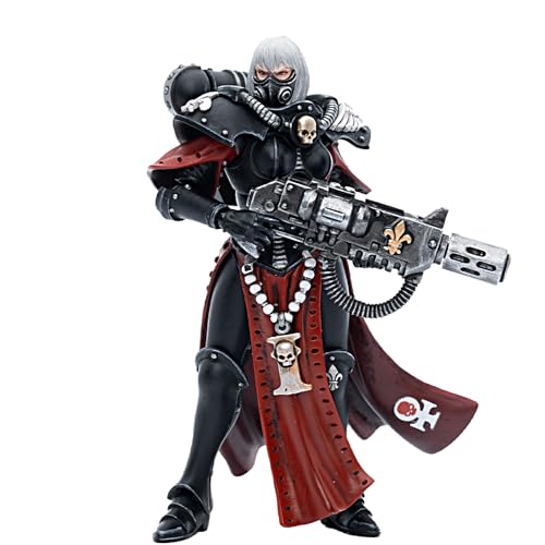 JOYTOY Warhammer 40k 1/18 Actionfigur Adepta Sororitas Battle Sister Sister Jurel 10,7 cm Sammlerstück, Spielzeug für Kinder ab 15 Jahren und Erwachsene JOYTOY Warhammer 40k 1/18 Actionfigur Adepta Sororitas Battle Sister Sister Jurel 10,7 cm Sammlerstück, Spielzeug für Kinder ab 15 Jahren und Erwachsene von JOYTOY