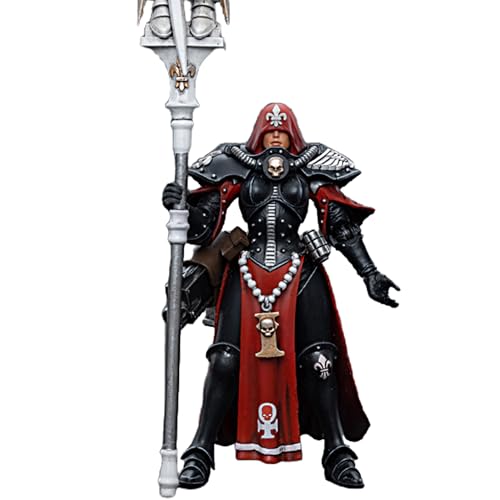 JOYTOY Warhammer 40k 1/18 Actionfigur Adepta Sororitas Imagifier Sister Saelon 10,7 cm Sammlerstück, Spielzeug für Kinder ab 15 Jahren und Erwachsene JOYTOY Warhammer 40k 1/18 Actionfigur Adepta Sororitas Imagifier Sister Saelon 10,7 cm Sammlerstück, Spielzeug für Kinder ab 15 Jahren und Erwachsene von JOYTOY