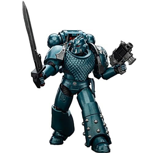 JOYTOY Warhammer 40k 1/18 Actionfigur Alpha Legion Headhunter Prime Sammlerstück, Spielzeug für Kinder ab 15 Jahren und Erwachsene, 12 cm JOYTOY Warhammer 40k 1/18 Actionfigur Alpha Legion Headhunter Prime Sammlerstück, Spielzeug für Kinder ab 15 Jahren und Erwachsene, 12 cm von JOYTOY