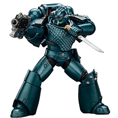 JOYTOY Warhammer 40k 1/18 Actionfigur Alpha Legion Headhunter mit Banestrike Combi-Bolter und Powerdolch, Sammlerstück, Spielzeug für Kinder ab 15 Jahren und Erwachsene, 12 cm Vorbestellung JOYTOY Warhammer 40k 1/18 Actionfigur Alpha Legion Headhunter mit Banestrike Combi-Bolter und Powerdolch, Sammlerstück, Spielzeug für Kinder ab 15 Jahren und Erwachsene, 12 cm Vorbestellung von JOYTOY