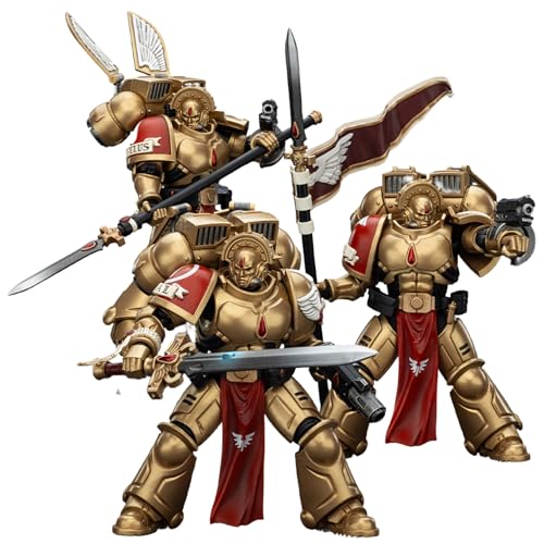 JOYTOY Warhammer 40k 1/18 Actionfigur Blood Angels Sanguinary Guard Set mit 3 Figuren, Sammlerstück, Spielzeug für Kinder ab 15 Jahren und Erwachsene, 12,3 cm Vorbestellung JOYTOY Warhammer 40k 1/18 Actionfigur Blood Angels Sanguinary Guard Set mit 3 Figuren, Sammlerstück, Spielzeug für Kinder ab 15 Jahren und Erwachsene, 12,3 cm Vorbestellung von JOYTOY