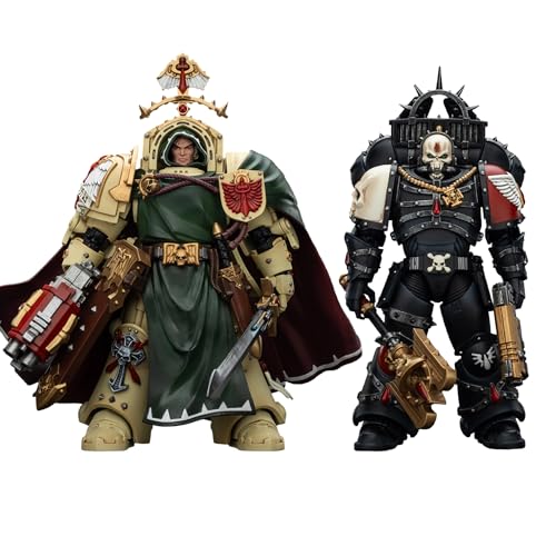 JOYTOY Warhammer 40k 1/18 Actionfigur Dark Angels Belial und Blood Angels Lemartes, Sammlerstück, Spielzeug für Kinder ab 15 Jahren und Erwachsene, Vorbestellung JOYTOY Warhammer 40k 1/18 Actionfigur Dark Angels Belial und Blood Angels Lemartes, Sammlerstück, Spielzeug für Kinder ab 15 Jahren und Erwachsene, Vorbestellung von JOYTOY