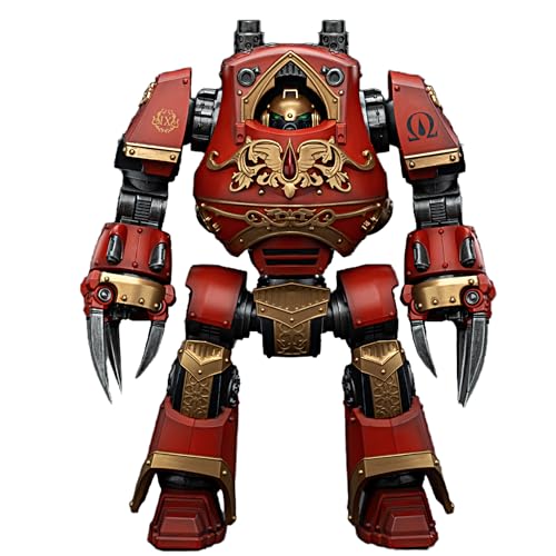 JOYTOY Warhammer 40k 1/18 Actionfigur Mecha Blood Angels Contemptor Incaendius Dreadnought 24 cm Sammelfigur Geschenke Spielzeug für Kinder ab 15 Jahren und Erwachsene von JOYTOY