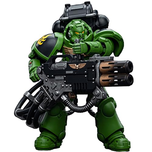 JOYTOY Warhammer 40k 1/18 Actionfigur Salamanders Eradicators Brother Xavak Sammlerstück, Spielzeug für Kinder ab 15 Jahren und Erwachsene, 12,4 cm Vorbestellung von JOYTOY