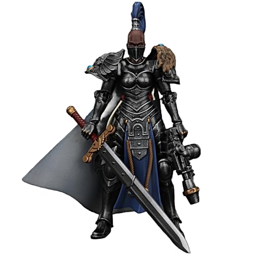 JOYTOY Warhammer 40k 1/18 Actionfigur Sisters of Silence Argent Lynx Vigilator Cadre Vigilator 2 Sammlerstücke, Spielzeug für Kinder ab 15 Jahren und Erwachsene, 10,8 cm Vorbestellung von JOYTOY