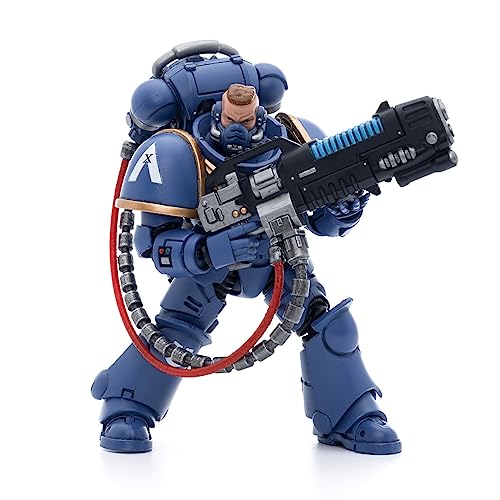 JOYTOY Warhammer 40k 1/18 Actionfigur Ultramarines Space Marines Primaris Hellblasters Brother PaxorJoy Toy Figures von JOYTOY