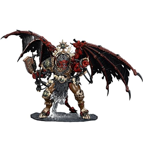 JOYTOY Warhammer 40k 1/18 Actionfigur World Eaters Angron Daemon Primarch of Khorne, 38 cm, Sammlerstück, Spielzeug für Kinder ab 15 Jahren und Erwachsene, Vorbestellung von JOYTOY