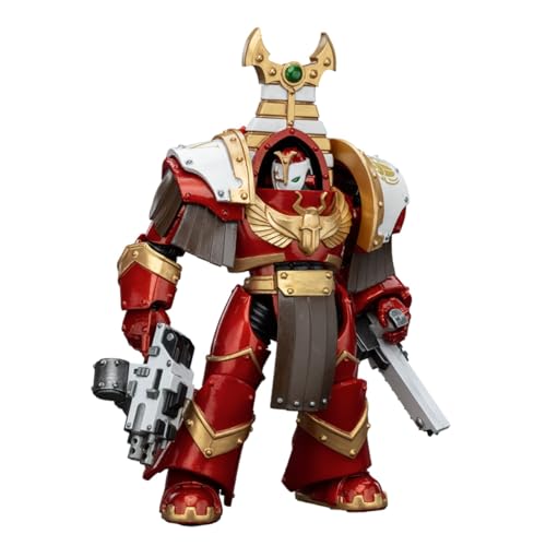 JOYTOY Warhammer 40k 1/18 Scale Collectible 13.7 cm Action Figure Thousand Sons Sekhmet Terminator Cabal Sekhmet with Combi-Bolter and Chainfist von JOYTOY