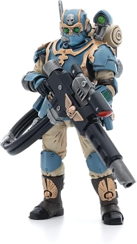 JOYTOY Warhammer 40k Astra Militarum Tempestus Scions Squad 55th Kappic Eagles Hot-Shot Volley Gunner Collectible Action Figure Model Gifts von JOYTOY