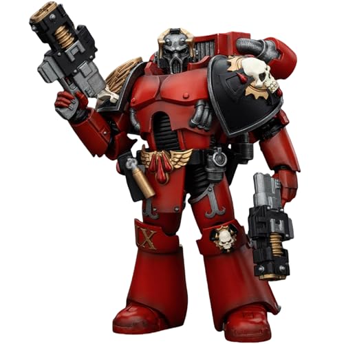 JOYTOY Warhammer 40k Blood Angels, 1/18 Blood Angels Angel's Tears Squad Arch-Erelim with Volkite Serpentas Action Figure Collect Model von JOYTOY