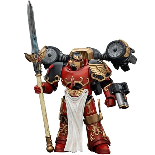 JOYTOY Warhammer 40k Blood Angels, 1/18 Blood Angels Dawnbreaker Cohort Dawnbreaker Champion Action Figure Collect Model von JOYTOY