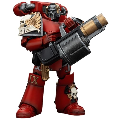 JOYTOY Warhammer 40k Blood Angels, Blood Angels Angel's Tears Squad Arch-Erelim with Angel's Tears Grenade Launcher 1/18 Action Figur, Gewidmet Ihnen die das Sammeln lieben von JOYTOY