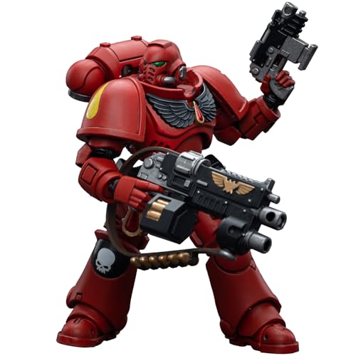 JOYTOY Warhammer 40k Blood Angels, Blood Angels Intercessors 1/18 Action Figur, Gewidmet Ihnen die das Sammeln lieben von JOYTOY