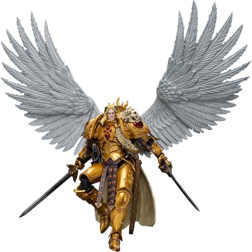 JOYTOY Warhammer 40k Blood Angels, Blood Angels Sanguinius Primarch of The IXth Legion 1/18 Action Figur, Gewidmet Ihnen die das Sammeln lieben von JOYTOY