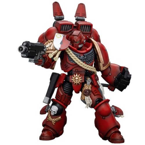 JOYTOY Warhammer 40k Blood Angels 1/18 Scale 12.2 cm Collectible Action Figure:Captain with Jump Pack von JOYTOY