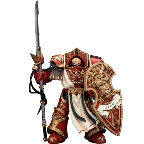 JOYTOY Warhammer 40k Horus Heresy Serie, Blood Angels Crimson Paladins Squad Crimson Exemplar 1/18 Action Figur, Gewidmet Ihnen die das Sammeln lieben von JOYTOY